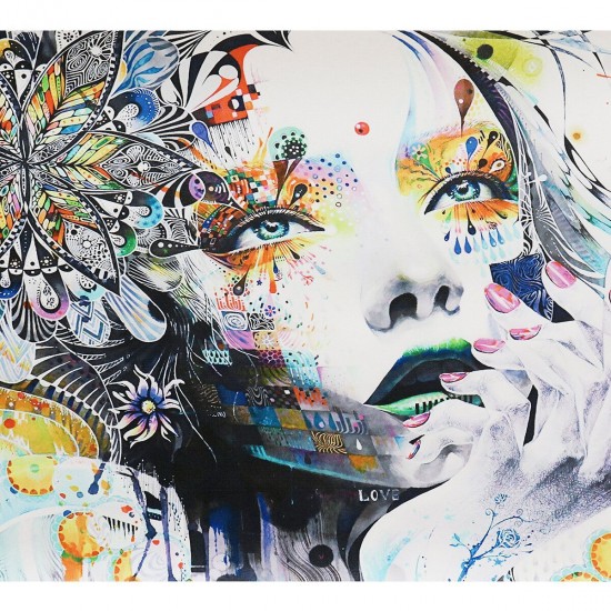 Modern Artwork Decor Girl Canvas Oil Painting Print Picture Home Wall Art Decor Unframed Modern Artwork Decor Girl Canvas Oil Painting Print Picture Home Wall Art Decor Unframed