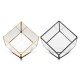 Modern Glass Geometric Terrarium Tabletop Succulent Plants Inclined Container Fern Moss Flower Pot Modern Glass Geometric Terrarium Tabletop Succulent Plants Inclined Container Fern Moss Flower Pot