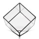 Modern Glass Geometric Terrarium Tabletop Succulent Plants Inclined Container Fern Moss Flower Pot Modern Glass Geometric Terrarium Tabletop Succulent Plants Inclined Container Fern Moss Flower Pot