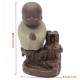 Monk Backflow Incense Cone Burner Stick Holder Buddha Home Fragrant Censer Decor Monk Backflow Incense Cone Burner Stick Holder Buddha Home Fragrant Censer Decor