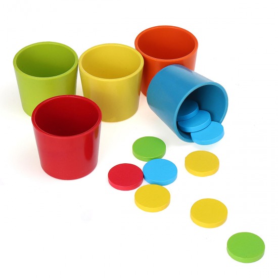 Montessori Wooden Color Classification Matching Toys Sets Kids Early Education Montessori Wooden Color Classification Matching Toys Sets Kids Early Education