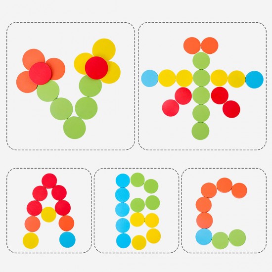 Montessori Wooden Color Classification Matching Toys Sets Kids Early Education Montessori Wooden Color Classification Matching Toys Sets Kids Early Education