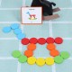 Montessori Wooden Color Classification Matching Toys Sets Kids Early Education Montessori Wooden Color Classification Matching Toys Sets Kids Early Education