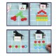 Montessori Wooden Color Classification Matching Toys Sets Kids Early Education