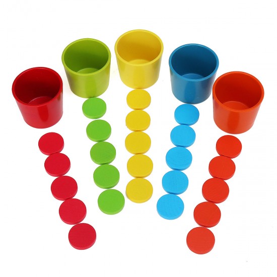Montessori Wooden Color Classification Matching Toys Sets Kids Early Education Montessori Wooden Color Classification Matching Toys Sets Kids Early Education