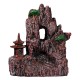 Mountain Waterfall Pavilion Backflow Incense Cone Burner Holder Fragrant Home Censer Decor Mountain Waterfall Pavilion Backflow Incense Cone Burner Holder Fragrant Home Censer Decor