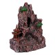 Mountain Waterfall Pavilion Backflow Incense Cone Burner Holder Fragrant Home Censer Decor Mountain Waterfall Pavilion Backflow Incense Cone Burner Holder Fragrant Home Censer Decor