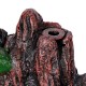 Mountain Waterfall Pavilion Backflow Incense Cone Burner Holder Fragrant Home Censer Decor Mountain Waterfall Pavilion Backflow Incense Cone Burner Holder Fragrant Home Censer Decor