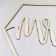Mr. & Mrs. Wedding Bride Groom Chair Signs Set Hanging Wooden Party Decorations Mr. & Mrs. Wedding Bride Groom Chair Signs Set Hanging Wooden Party Decorations