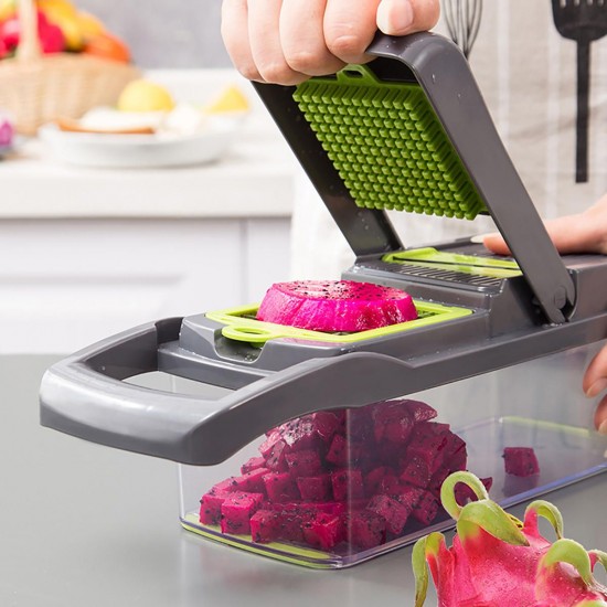 Multi-Function Vegetable Cutting Cutter Machine Fruit Slicer Potato Peeler Kitchen Accessories Convenient