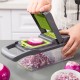 Multi-Function Vegetable Cutting Cutter Machine Fruit Slicer Potato Peeler Kitchen Accessories Convenient