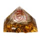 Natural Pyramid Crystals Gemstone Meditation Yoga Healing Energy Stone 70-75mm