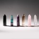 Natural Quartz Crystal One Terminated Point Prism Style Healing Wand Stone Obelisk Reiki Decorations Natural Quartz Crystal One Terminated Point Prism Style Healing Wand Stone Obelisk Reiki Decorations