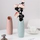 Nordic Art Creatives PE Vase White Imitation Ceramic Flower Pot Flower Vase Nordic Art Creatives PE Vase White Imitation Ceramic Flower Pot Flower Vase