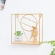 Nordic Geometery Iron Wall Hanging Storage Shelf Rack Home Decorations