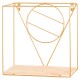 Nordic Geometery Iron Wall Hanging Storage Shelf Rack Home Decorations