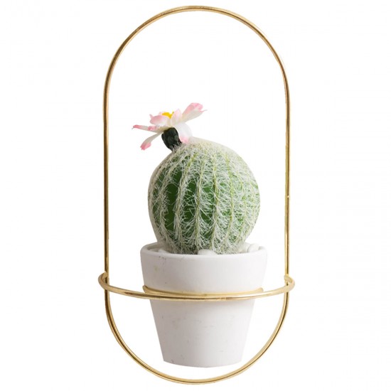 Nordic Modern Succulent Flower Planter Pot With Iron Pot Shelf Stand Garden Decoration Nordic Modern Succulent Flower Planter Pot With Iron Pot Shelf Stand Garden Decoration