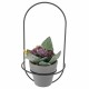 Nordic Modern Succulent Flower Planter Pot With Iron Pot Shelf Stand Garden Decoration