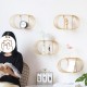 Nordic Simple Iron Art Wall Shelf Home Decorations Bathroom Wall Storage Nordic Simple Iron Art Wall Shelf Home Decorations Bathroom Wall Storage