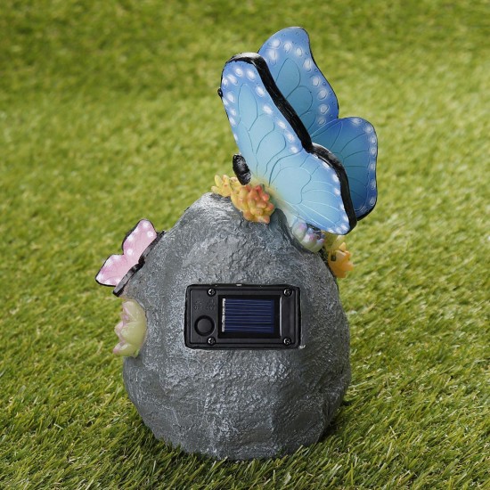 Outdoor Garden Solar Animal Butterfly LED Night Light Yard Figurine Lamps Pathway Decorations Outdoor Garden Solar Animal Butterfly LED Night Light Yard Figurine Lamps Pathway Decorations