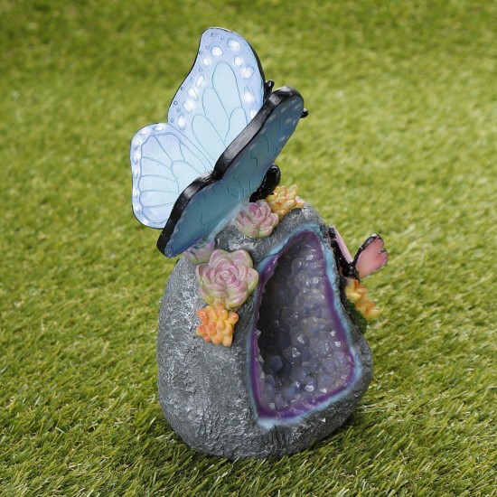 Outdoor Garden Solar Animal Butterfly LED Night Light Yard Figurine Lamps Pathway Decorations Outdoor Garden Solar Animal Butterfly LED Night Light Yard Figurine Lamps Pathway Decorations