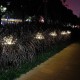Outdoor Solar Garden Stake Lights Dandelions Lamps 90/120/150 LED Lawn Landscape