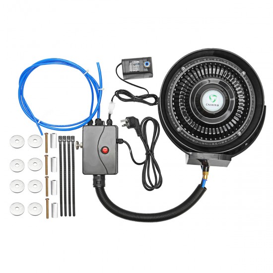 Outdoor Water Mist Fan Industrial Spray Electric Fan Large Wind Air Cooling Floor Fans Humidification for Shop Factory Garden Outdoor Water Mist Fan Industrial Spray Electric Fan Large Wind Air Cooling Floor Fans Humidification for Shop Factory Garden