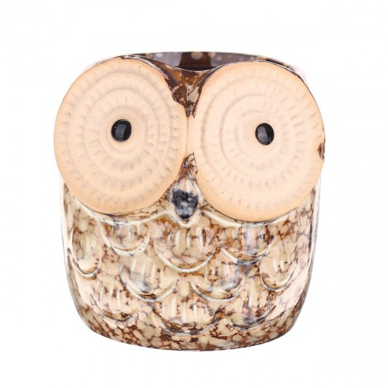Owl Ceramic Flower Pot Thumb Succulent Plant Pots Flower Pot Planter Ceramic Bonsai Owl Ceramic Flower Pot Thumb Succulent Plant Pots Flower Pot Planter Ceramic Bonsai