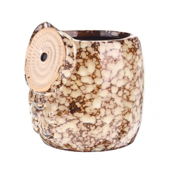 Owl Ceramic Flower Pot Thumb Succulent Plant Pots Flower Pot Planter Ceramic Bonsai Owl Ceramic Flower Pot Thumb Succulent Plant Pots Flower Pot Planter Ceramic Bonsai