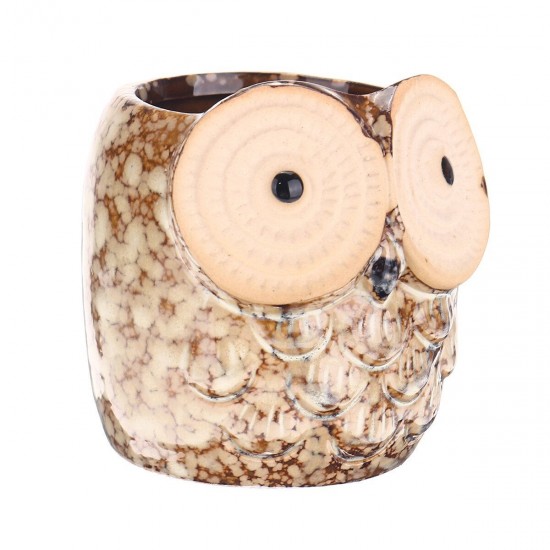 Owl Ceramic Flower Pot Thumb Succulent Plant Pots Flower Pot Planter Ceramic Bonsai Owl Ceramic Flower Pot Thumb Succulent Plant Pots Flower Pot Planter Ceramic Bonsai