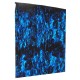 PVA Hydrographic Film Water Transfer Film Hydro Dip Blue Fire Style Decorations