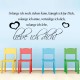 PVC Wall Sticker Quotes Decals Stickers Living Study Bedroom Art Home Room Decor