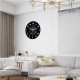 Peacock Wall Clock European-style Living Room Personality Creative Fashion Clock Bedroom Silent Art Luminous Quartz Clock