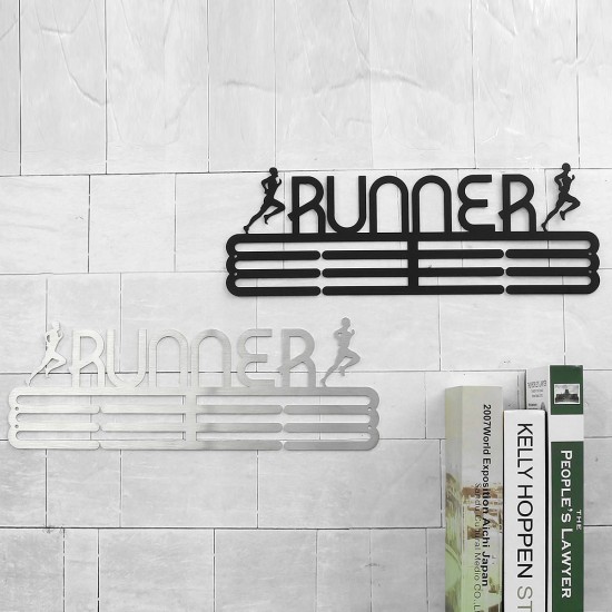 Personalised Runner Medal Hanger Medal Holder Sport Running Medals Rack Home Decorations