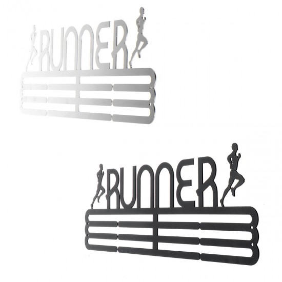 Personalised Runner Medal Hanger Medal Holder Sport Running Medals Rack Home Decorations