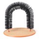 Pet Cat Arch Hair Grooming Scratcher Toy Self-Groomer Toys Massage