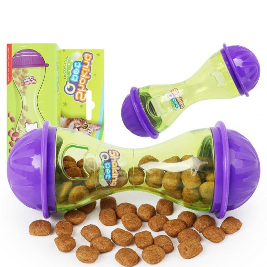 Pet Dog Cat Puppy Bone Shape Tumbler Leakage Food Dispenser Feeder Interactive Toys Pet Dog Cat Puppy Bone Shape Tumbler Leakage Food Dispenser Feeder Interactive Toys