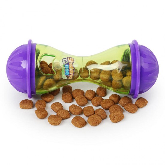 Pet Dog Cat Puppy Bone Shape Tumbler Leakage Food Dispenser Feeder Interactive Toys Pet Dog Cat Puppy Bone Shape Tumbler Leakage Food Dispenser Feeder Interactive Toys