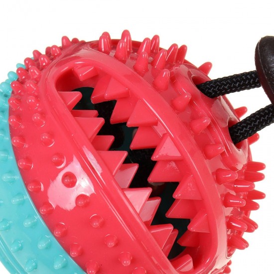 Pet Molar Bite Toy Dog Ball Chew Toys Pet Tooth Cleaning Built-in Sound Toys Pet Molar Bite Toy Dog Ball Chew Toys Pet Tooth Cleaning Built-in Sound Toys