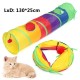 Pet Tunnel Cat Printed Green Crinkly Tunnel Toy With Ball Play Fun Toys Pet Tunnel Cat Printed Green Crinkly Tunnel Toy With Ball Play Fun Toys