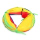 Pet Tunnel Cat Printed Green Crinkly Tunnel Toy With Ball Play Fun Toys Pet Tunnel Cat Printed Green Crinkly Tunnel Toy With Ball Play Fun Toys