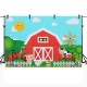 Photography Backgrounds Cartoo Animal Farm Birthday Baby Shower Backdrop Decor Photography Backgrounds Cartoo Animal Farm Birthday Baby Shower Backdrop Decor