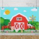 Photography Backgrounds Cartoo Animal Farm Birthday Baby Shower Backdrop Decor