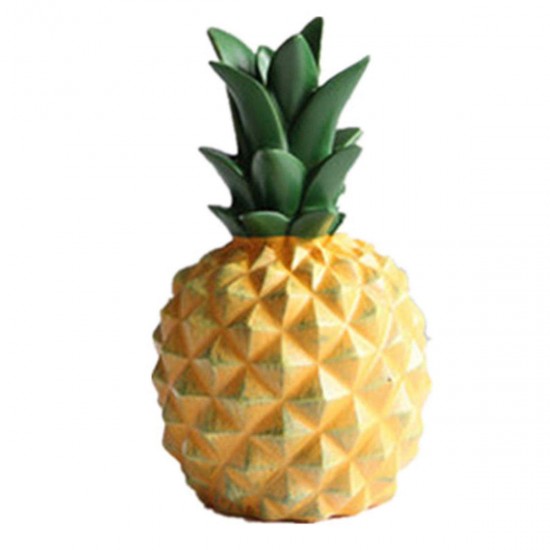 Pineapple Figurine Resin Coin Piggy Bank Money Box Ornament Home Room Decorations Pineapple Figurine Resin Coin Piggy Bank Money Box Ornament Home Room Decorations