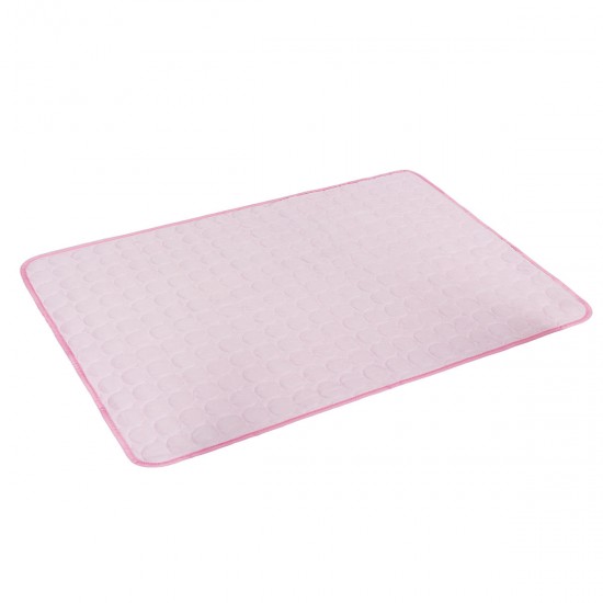 Pink Pet Summer Cooling Mat Cold Gel Pad Comfortable Cushion For Dog Cat Puppy Decorations
