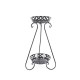 Plant Pot Stand Flower Storage Rack Metal Floor Standing Shelf Garden Decor Plant Pot Stand Flower Storage Rack Metal Floor Standing Shelf Garden Decor
