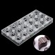 Polycarbonate Crescent Droplets Comma Chocolate Mold Shape Candy Cake DIY
