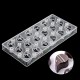 Polycarbonate Crescent Droplets Comma Chocolate Mold Shape Candy Cake DIY Polycarbonate Crescent Droplets Comma Chocolate Mold Shape Candy Cake DIY