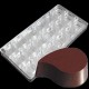 Polycarbonate Crescent Droplets Comma Chocolate Mold Shape Candy Cake DIY Polycarbonate Crescent Droplets Comma Chocolate Mold Shape Candy Cake DIY