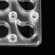 Polycarbonate Crescent Droplets Comma Chocolate Mold Shape Candy Cake DIY Polycarbonate Crescent Droplets Comma Chocolate Mold Shape Candy Cake DIY